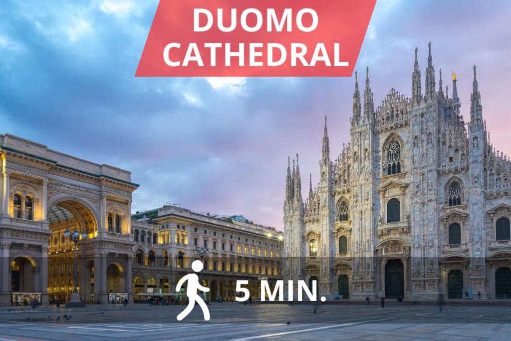 Duomo'S Nest - Central Mini-Apt Mailand Exterior foto